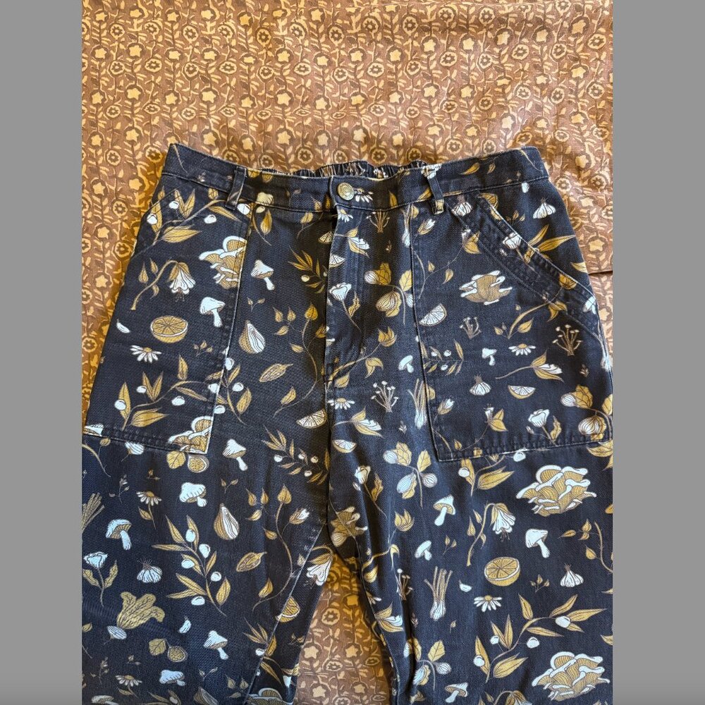 RARE Big Bud Press Cookbook Print Work Pants | Size L
